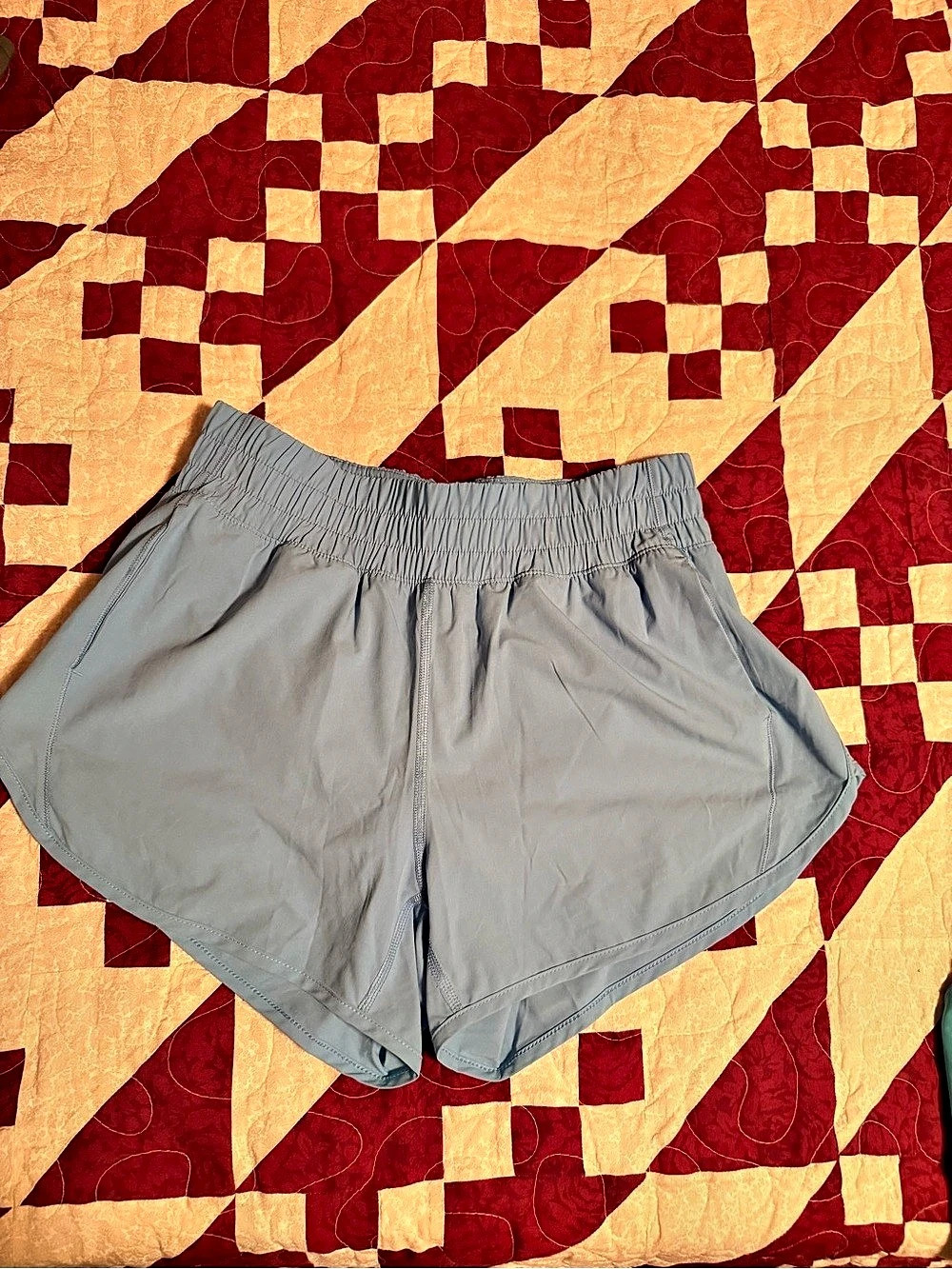 Members Mark Active Short Athletic Shorts in blue Size Medium Like New
